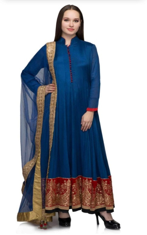 Sarasvi Gota Patti Silk Lehenga Set - Pink